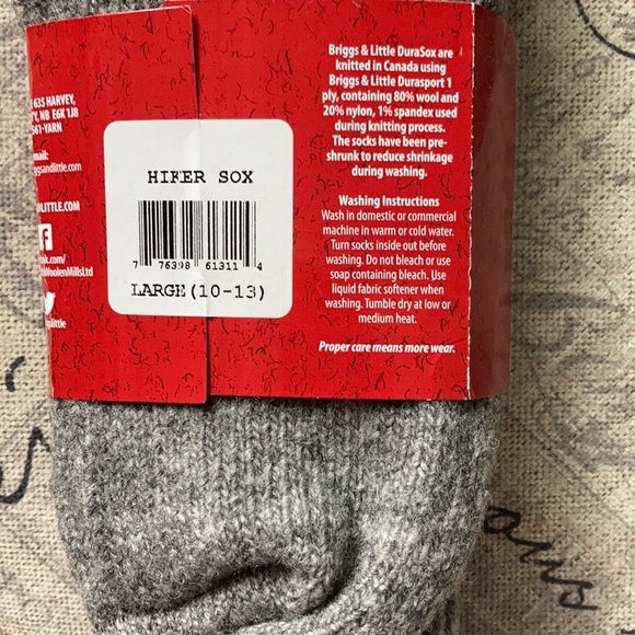 Briggs Little hiker wool Sock - Picture 5 of 6